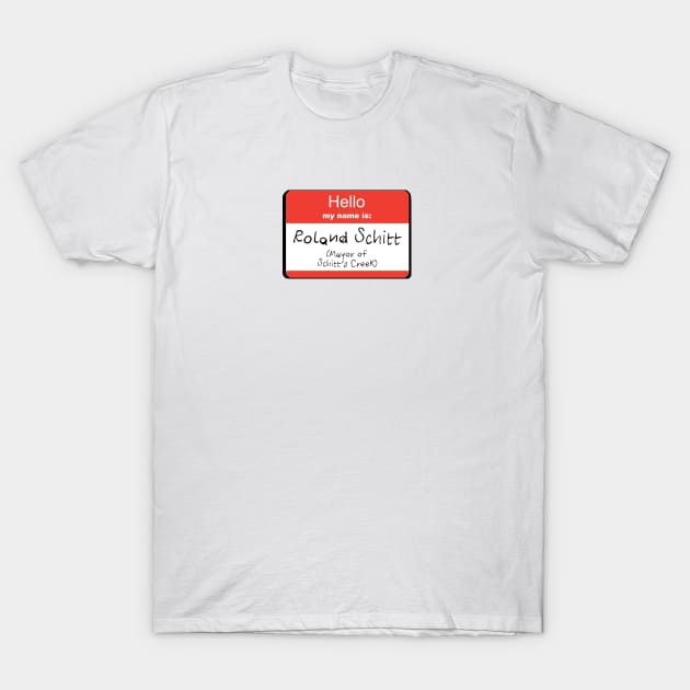 Mayor of Schitt’s Creek T-Shirt by Tiny Baker